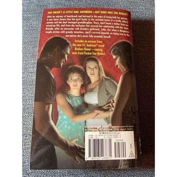 V.C. Andrews "Girl In The Shadows" Paperback - Picture 2 of 5